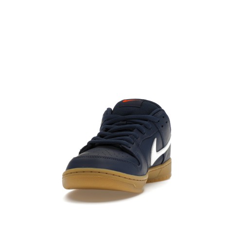 Кроссы Nike SB Dunk Low Navy Gum - мужская сетка размеров