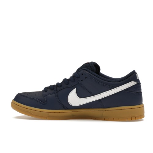 Кроссы Nike SB Dunk Low Navy Gum - мужская сетка размеров