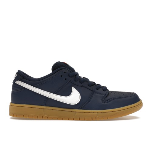 Кроссы Nike SB Dunk Low Navy Gum - мужская сетка размеров
