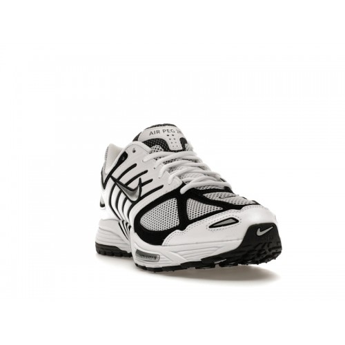 Кроссы Nike Air Peg 2K5 White Black - мужская сетка размеров