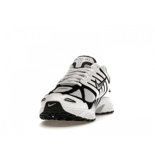 Кроссы Nike Air Peg 2K5 White Black - мужская сетка размеров