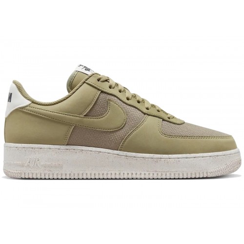 Кроссы Nike Air Force 1 Low 07 LV8 Next Nature Neutral Olive Sail - мужская сетка размеров