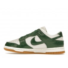 Женские кроссовки Nike Dunk Low LX Gorge Green Ostrich (W)