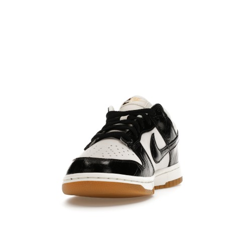 Кроссы Nike Dunk Low LX Black Croc (W) - женская сетка размеров