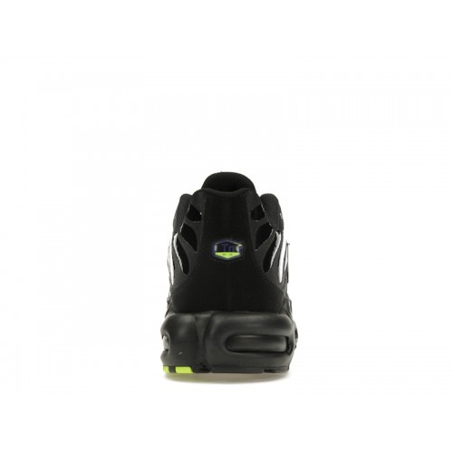 Кроссы Nike Air Max Plus Black Chrome - мужская сетка размеров