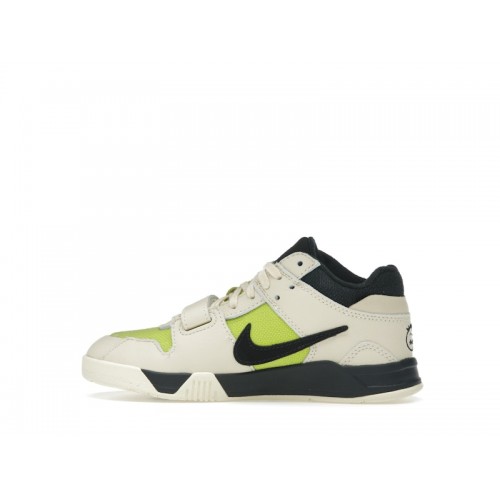 Кроссы Jordan Jumpman Jack TR Travis Scott Bright Cactus (PS) - детская сетка размеров
