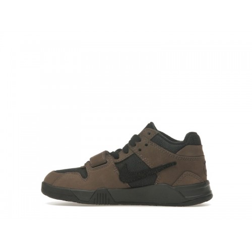 Кроссы Jordan Jumpman Jack TR Travis Scott Dark Mocha (PS) - детская сетка размеров