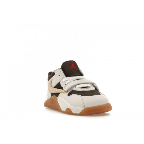 Кроссы Jordan Jumpman Jack TR Travis Scott Sail (TD) - детская сетка размеров