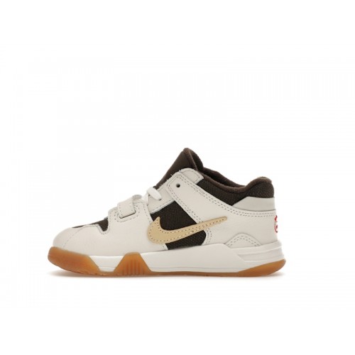 Кроссы Jordan Jumpman Jack TR Travis Scott Sail (TD) - детская сетка размеров