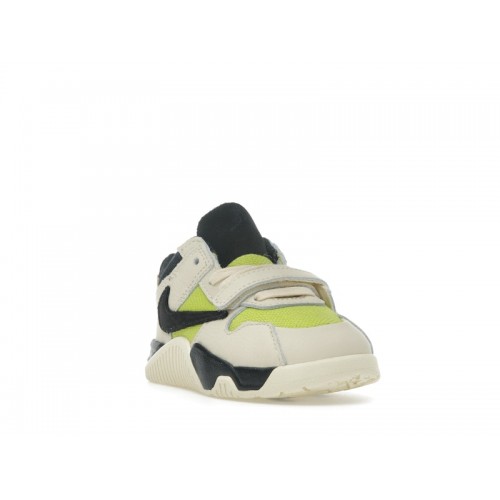 Кроссы Jordan Jumpman Jack TR Travis Scott Bright Cactus (TD) - детская сетка размеров