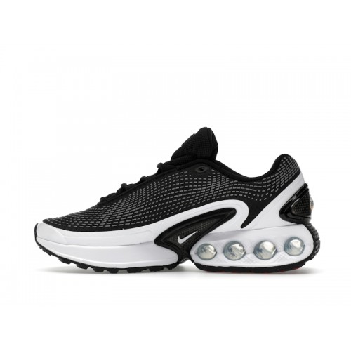 Nike Wmns Air Max DN Black White - женская сетка размеров