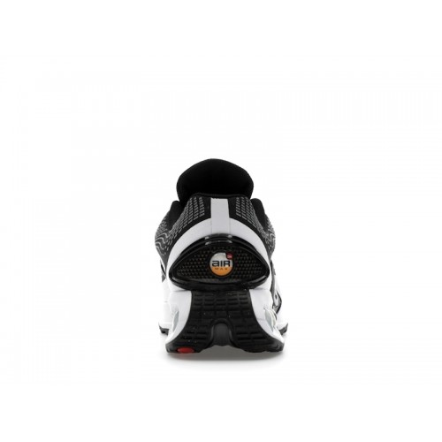 Nike Wmns Air Max DN Black White - женская сетка размеров