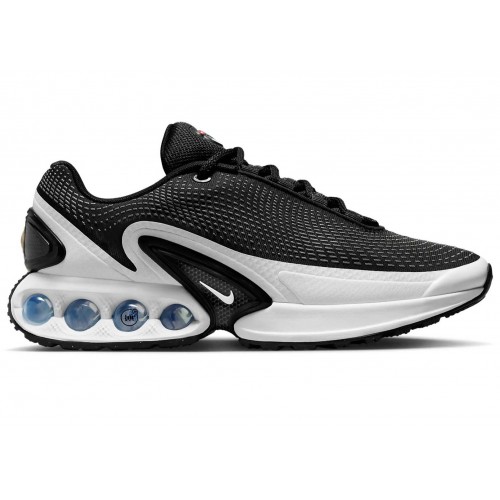 Кроссы Nike Air Max Dn Black White (W) - женская сетка размеров