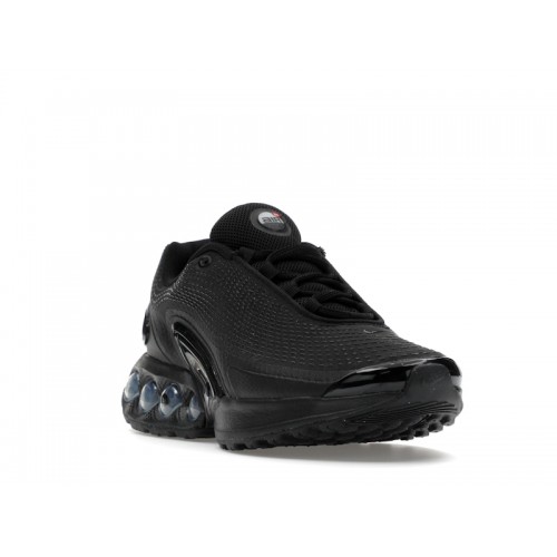 Кроссы Nike Air Max Dn Black Metallic Dark Grey (W) - женская сетка размеров