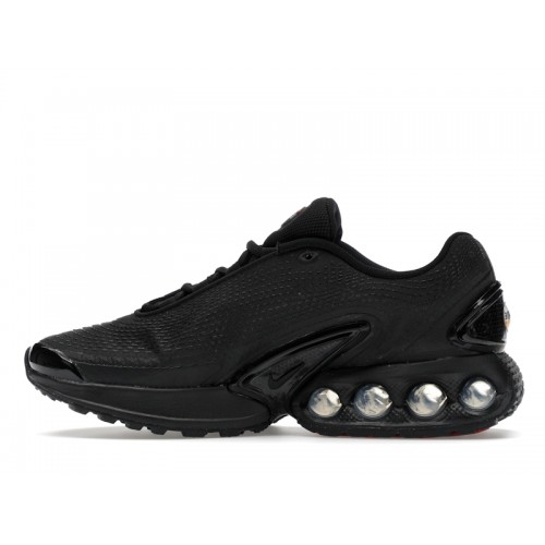 Кроссы Nike Air Max Dn Black Metallic Dark Grey (W) - женская сетка размеров