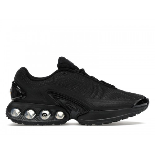 Кроссы Nike Air Max Dn Black Metallic Dark Grey (W) - женская сетка размеров