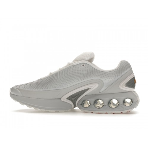 Кроссы Nike Air Max Dn White Pure Platinum (W) - женская сетка размеров