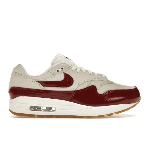 Кроссы Nike Air Max 1 LX Team Red (W) - женская сетка размеров