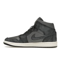 Женские Jordan 1 Mid Distressed Smoke Grey (W)