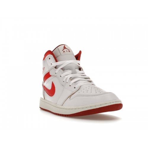 Кроссы Jordan 1 Mid SE Dune Red - мужская сетка размеров