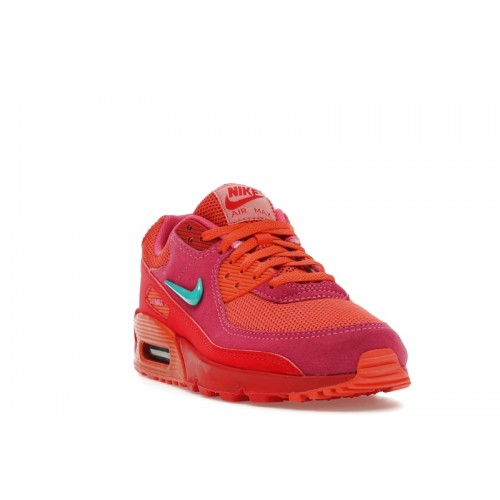 Кроссы Nike Air Max 90 Alchemy Pink - мужская сетка размеров