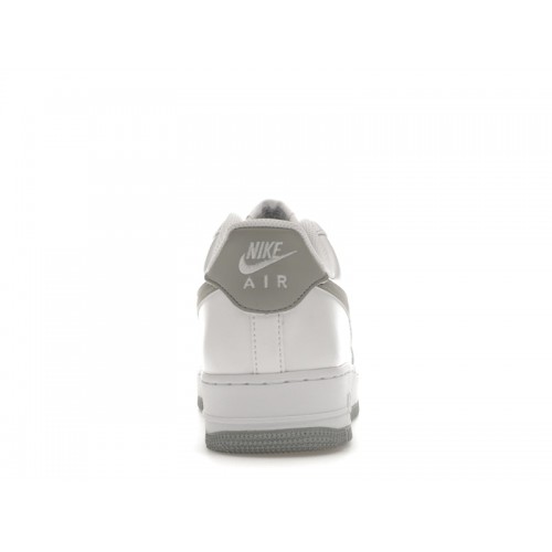 Nike Air Force 1 Low 07 White Light Smoke Grey - мужская сетка размеров