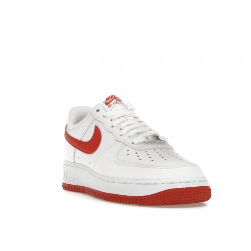 Nike Air Force 1 07 Dragon Red - мужская сетка размеров