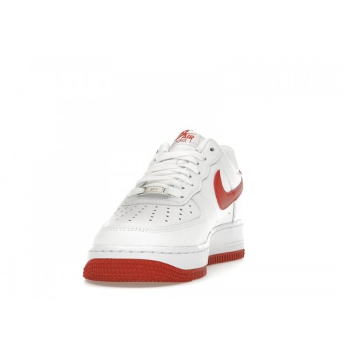 Nike Air Force 1 07 Dragon Red - мужская сетка размеров