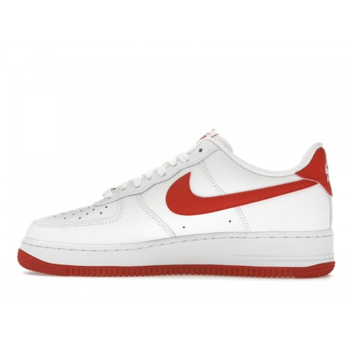 Nike Air Force 1 07 Dragon Red - мужская сетка размеров