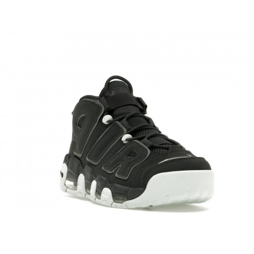 Кроссы Nike Air More Uptempo 96 Dark Smoke Grey - мужская сетка размеров