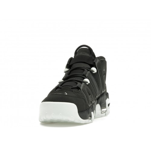 Кроссы Nike Air More Uptempo 96 Dark Smoke Grey - мужская сетка размеров