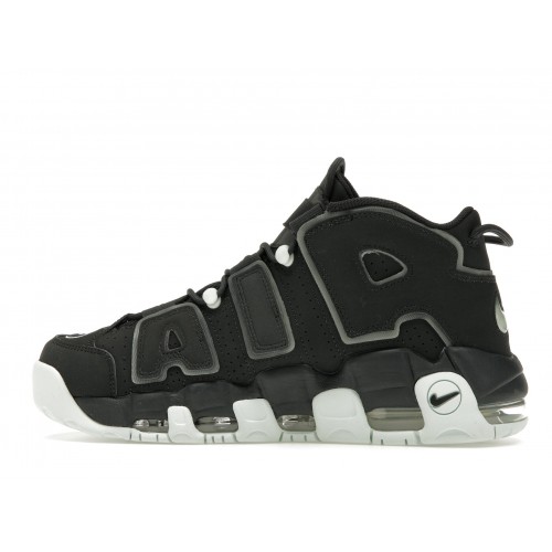 Кроссы Nike Air More Uptempo 96 Dark Smoke Grey - мужская сетка размеров
