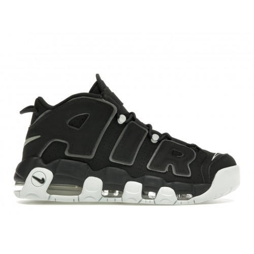 Кроссы Nike Air More Uptempo 96 Dark Smoke Grey - мужская сетка размеров