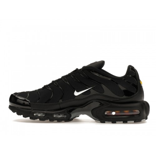 Кроссы Nike Air Max Plus Multi Swoosh Black Crimson - мужская сетка размеров