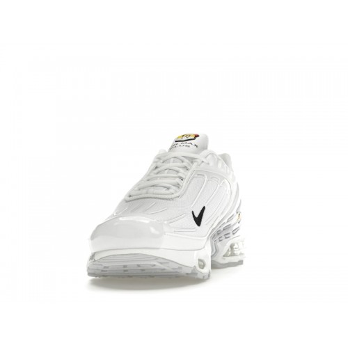 Кроссы Nike Air Max Plus 3 Multi Swoosh White Midnight Navy - мужская сетка размеров