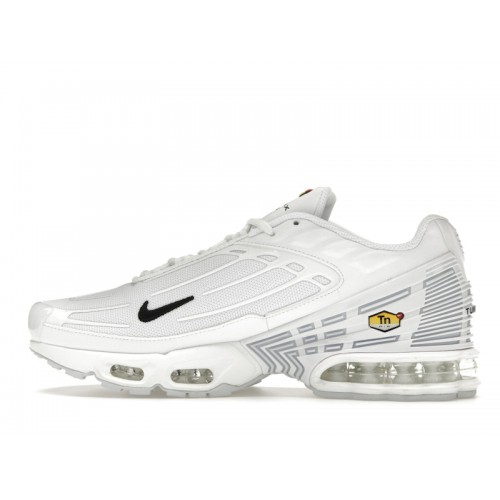 Кроссы Nike Air Max Plus 3 Multi Swoosh White Midnight Navy - мужская сетка размеров