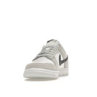 Nike Dunk Low White Grey Navy Aqua Mini Swoosh