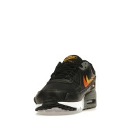 Nike Air Max 90 Spray Paint Swoosh Black University Gold