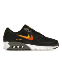 Кроссовки Nike Air Max 90 Spray Paint Swoosh Black University Gold