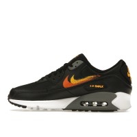 Nike Air Max 90 Spray Paint Swoosh Black University Gold
