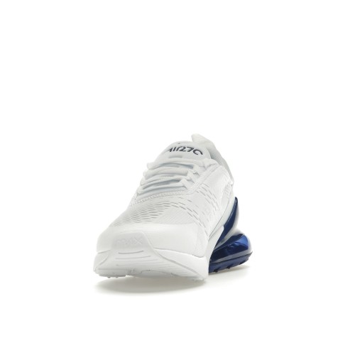 Кроссы Nike Air Max 270 Multi Swoosh White Deep Royal - мужская сетка размеров