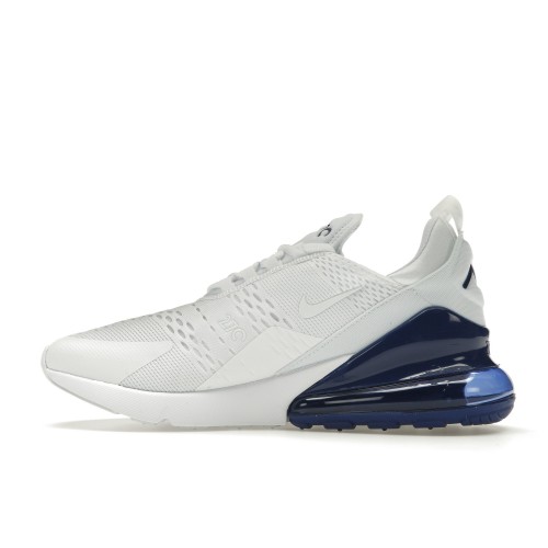 Кроссы Nike Air Max 270 Multi Swoosh White Deep Royal - мужская сетка размеров