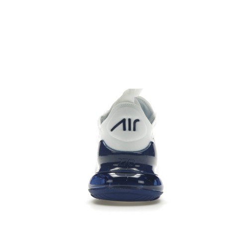 Кроссы Nike Air Max 270 Multi Swoosh White Deep Royal - мужская сетка размеров