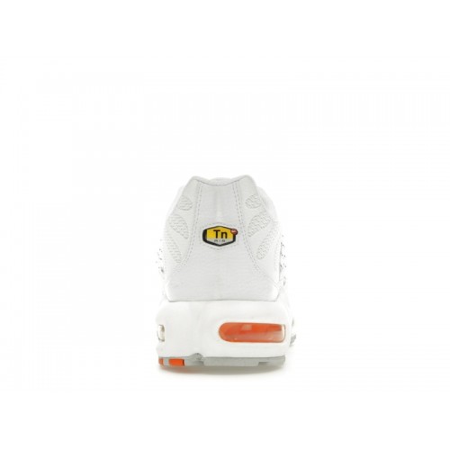 Кроссы Nike Air Max Plus Utility Safety Orange Pure Platinum - мужская сетка размеров