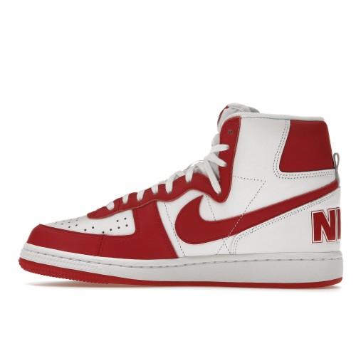 Кроссы Nike Terminator High University Red White - мужская сетка размеров