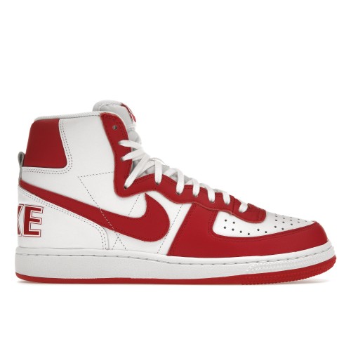 Кроссы Nike Terminator High University Red White - мужская сетка размеров