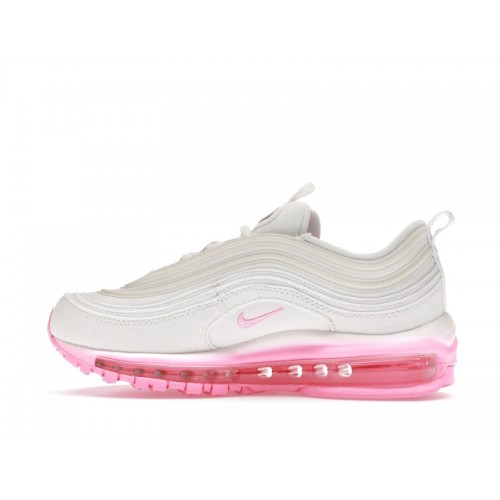 Кроссы Nike Air Max 97 SE Chenille Swoosh Pink Foam (W) - женская сетка размеров