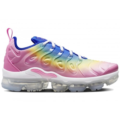 Кроссы Nike Air VaporMax Plus Rainbow (W) - женская сетка размеров