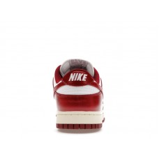 Женские кроссовки Nike Dunk Low PRM Vintage Team Red (W)