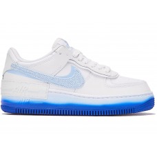 Женские кроссовки Nike Air Force 1 Low Shadow Chenille Swoosh Blue Tint (W)